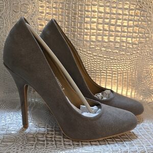 Chic Gray Women's Heels
